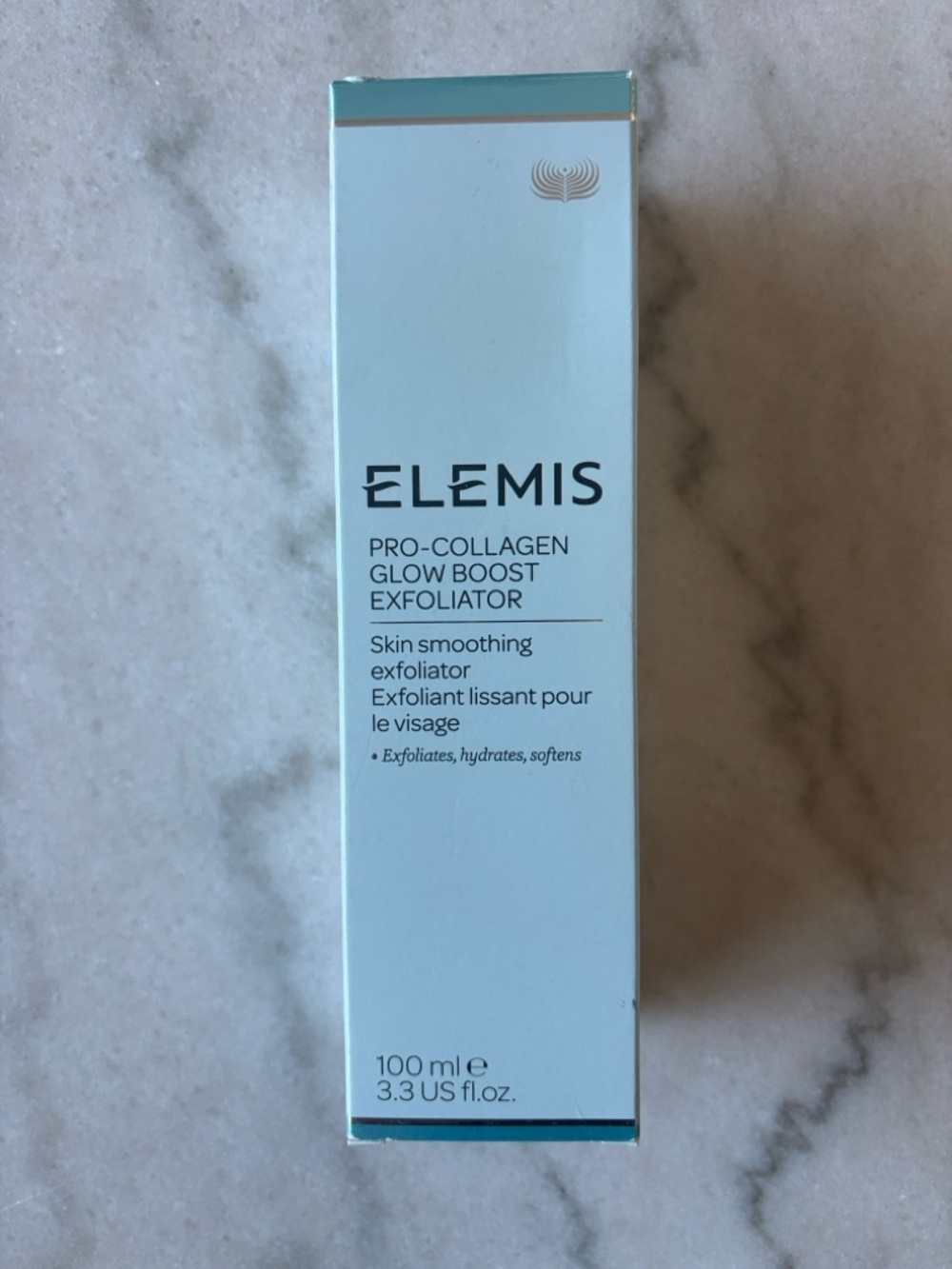ELEMIS Pro-Collagen Glow Boost Exfoliator - White & Teal Accent